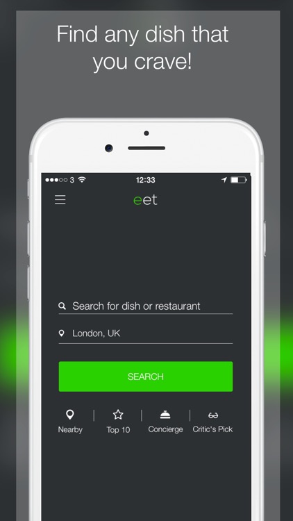 eet - Nearby restaurants, bars and last minute, London dining. Tap and walk in!