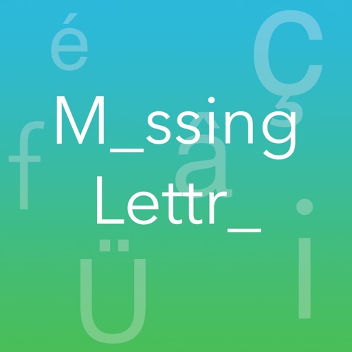 Missing Letter - Learn French & English Icon