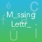 Missing Letter - Learn French & English