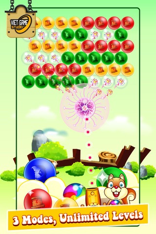 Bubble Shooter IQ Saga HD Pro Edition 2.0 - Egg Shoot Dynomite Jungle Mania Version 3.0 screenshot 4