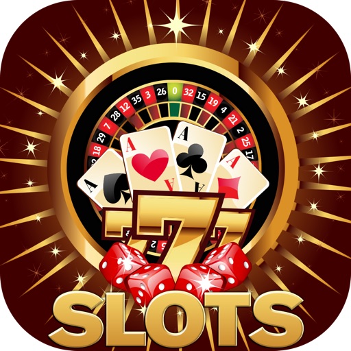 Absolute Luxury Casino 777 Slots with blackjack, poker, roulette icon