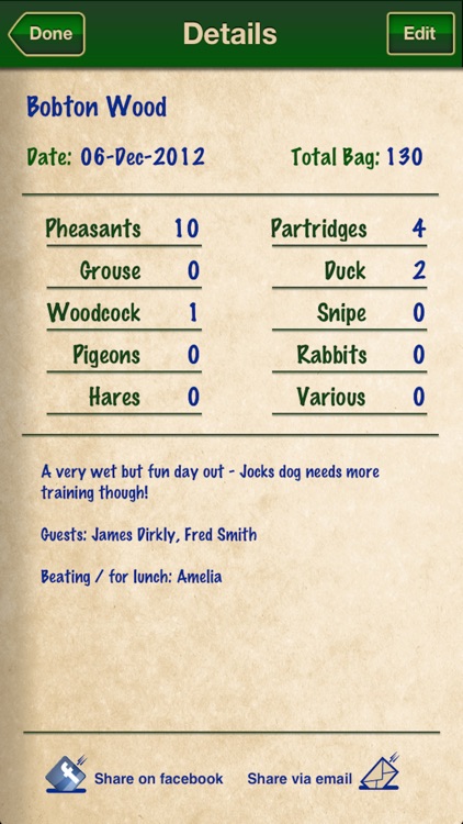 Game Book: Shot Counter