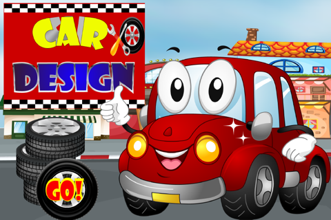 Car Design Game For Kids screenshot 2