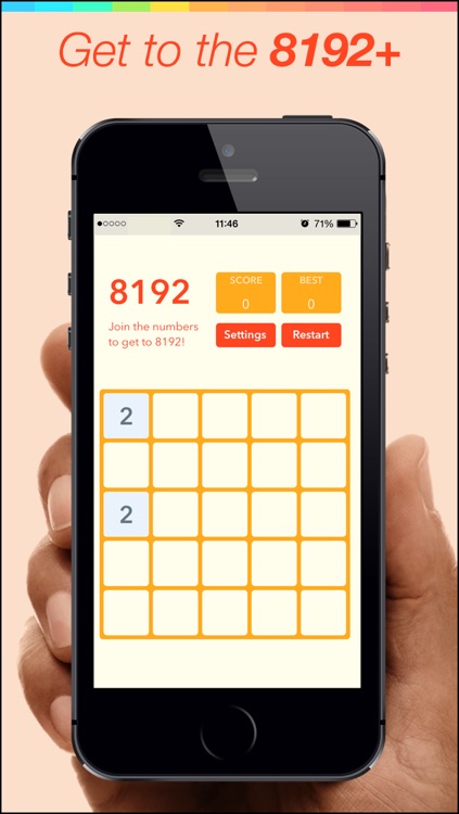 8192 Number Puzzle game