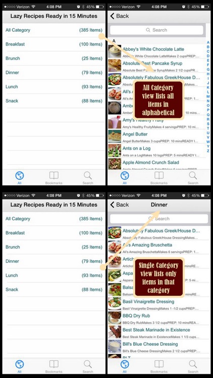 Lazy Recipes Ready in 15 Minutes