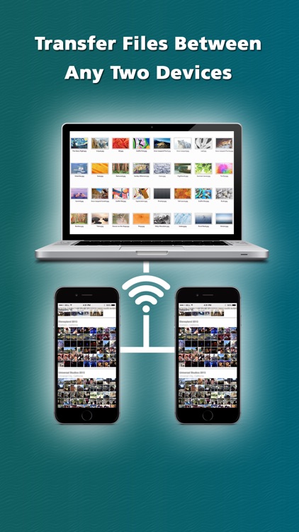 File Sharing Manager - Transfer videos & photos over WiFi