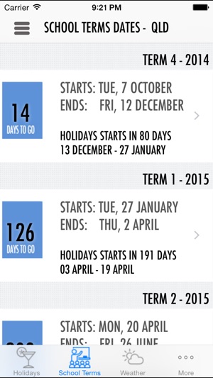 Australian Public Holidays(圖2)-速報App