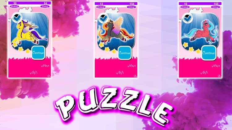 Pony Puzzles Slide screenshot-4