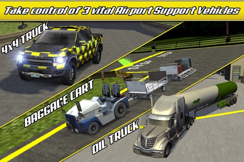 Airport Trucks Car Parking Simulator - Real Driving Test Sim Racing Games screenshot 2