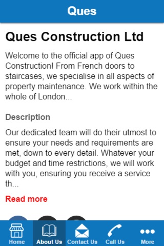 Ques Construction Ltd screenshot 2