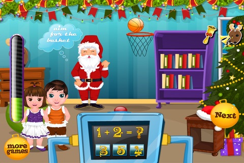 Santa Claus Kindergarten - Christmas Games screenshot 2