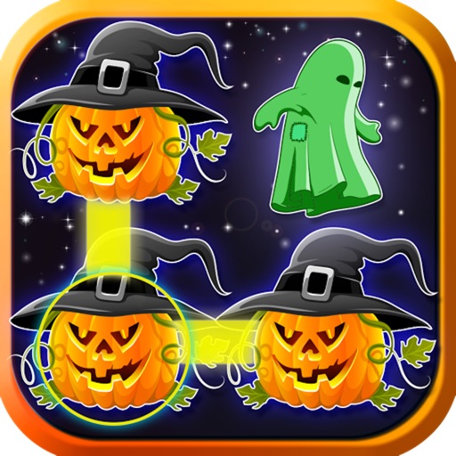 Halloween connect: A super puzzle game Icon