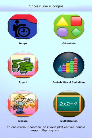 QVprep Lite Math Classe 1 screenshot 2