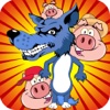 3 little Pigs and the Flying Wolf
