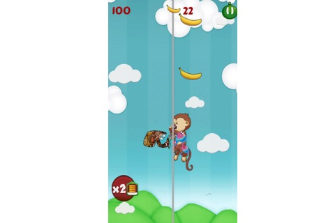 Monkey Sky Streaker screenshot 2