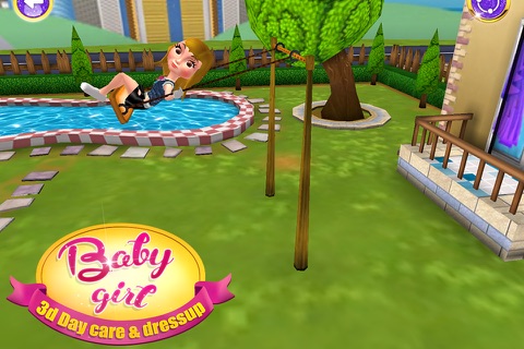 Baby Girl 3D Day Care And Dressup screenshot 2