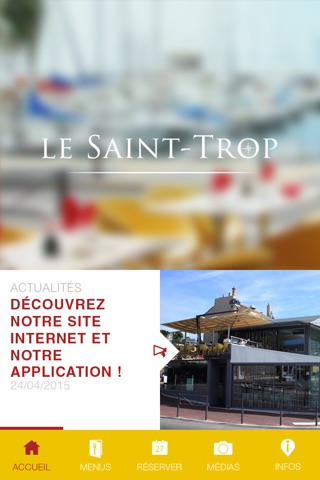 Le Saint Trop - restaurant  Carry le rouet screenshot 2