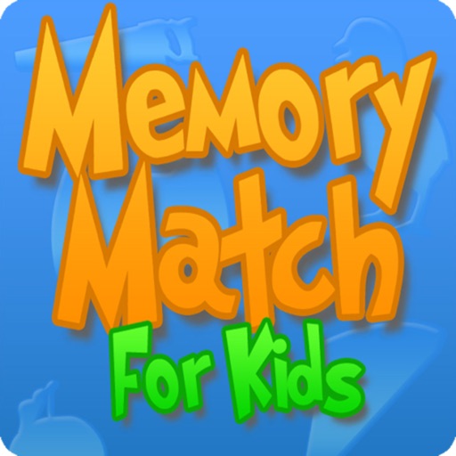 Memory Match For Kids: A Preschool Learning App Icon