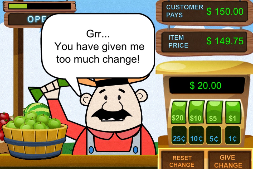 Tiny Chicken Learns Currency : Farmers Market screenshot 4