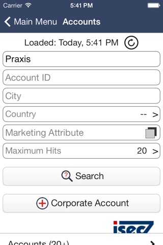 ISEC7 Mobility for SAP for SECTOR screenshot 2