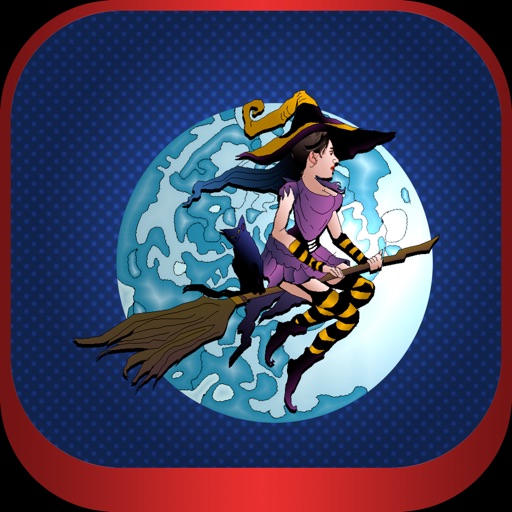 Halloween Hags - Broom to The Moon iOS App