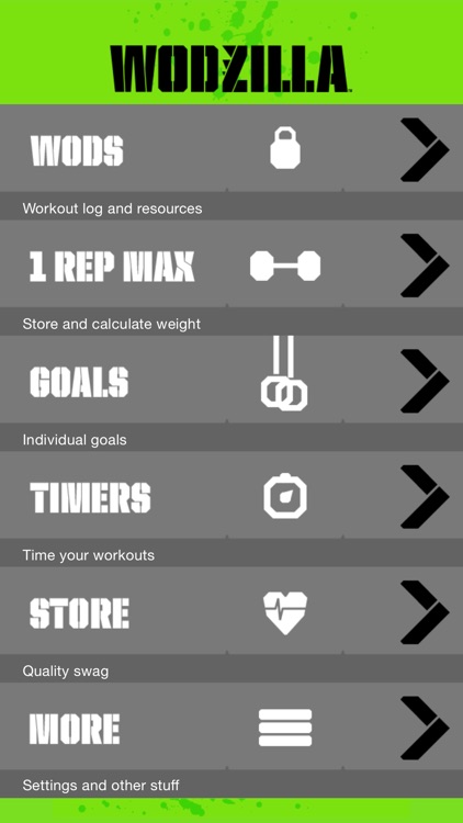 WODzilla - Workout Tracker screenshot-0