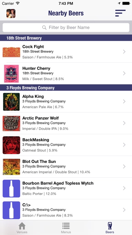 TappedIn - Socially curated beer menus