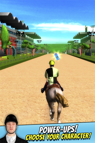 Horse Trail Riding Free - 3D Horseracing Jumping Simulation Game screenshot 3