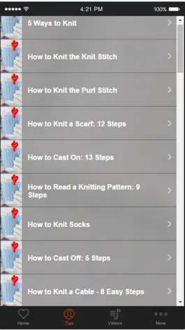 Game screenshot Knitting Tutorials for Beginners - Learn How to Knit Easily apk