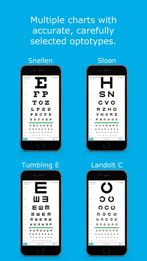 Tumbling E Vision Chart