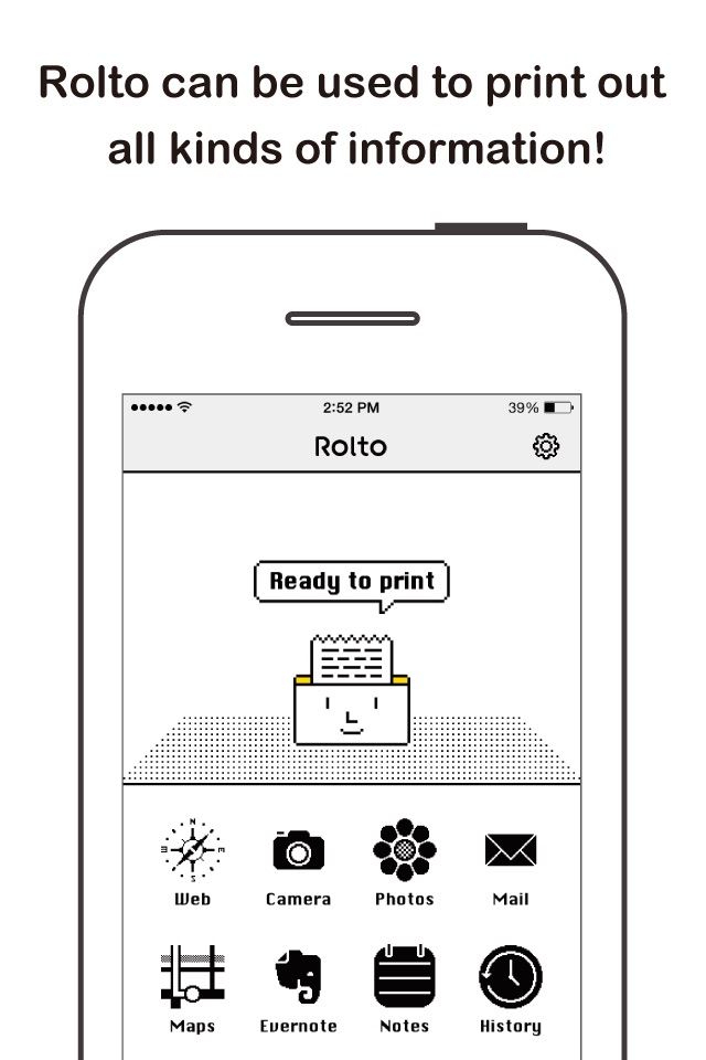 Rolto - Compact Wireless Screen Printer screenshot 2
