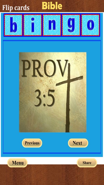 Bible Bingo App