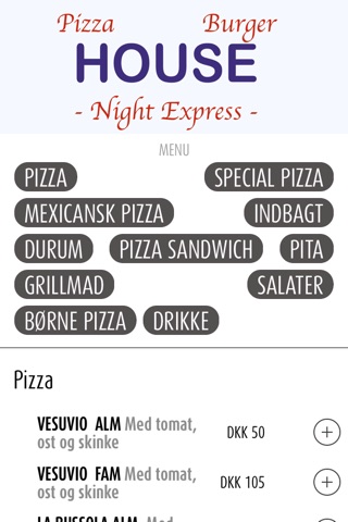 Pizza-burgerhouse screenshot 2