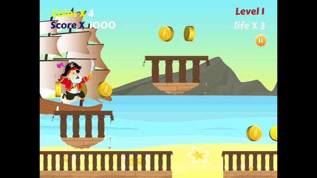 Crazy Pirate Runner 2D(圖3)-速報App