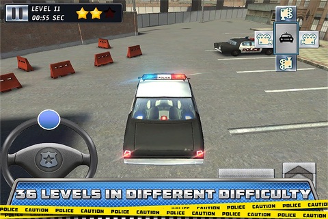 911 Highway Traffic Police Car Drive & Smash 3D Parking Simulator game screenshot 4