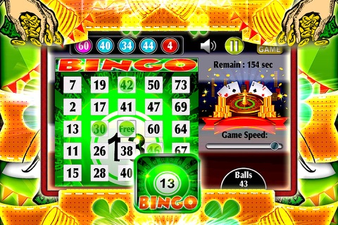 Casino Bonus Speed Bingo Classic World - Live Video Bingo Top Tango Vegas Gangster HD Edition screenshot 3