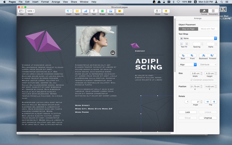 Templates for iWork-Pages thumbnail 3