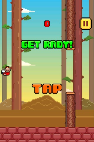 Forest Smash - Tap Trees to Stomp Man screenshot 2