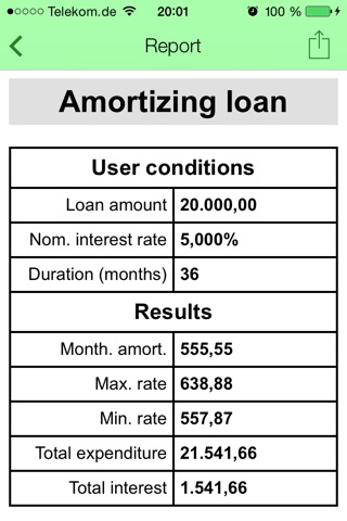 Loan Calc + screenshot 3
