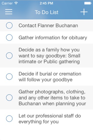 Flanner and Buchanan Funeral Centers screenshot 3