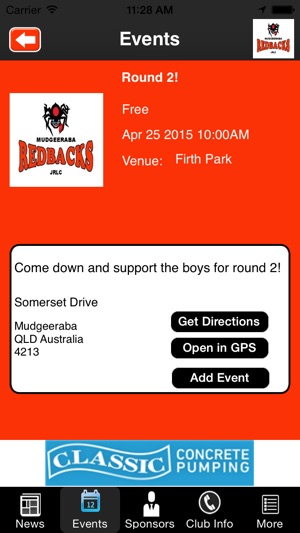 Mudgeeraba Redbacks Junior Rugby League Club(圖3)-速報App