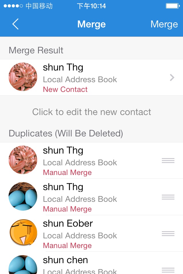 Contact Cleaner & Merge screenshot 4