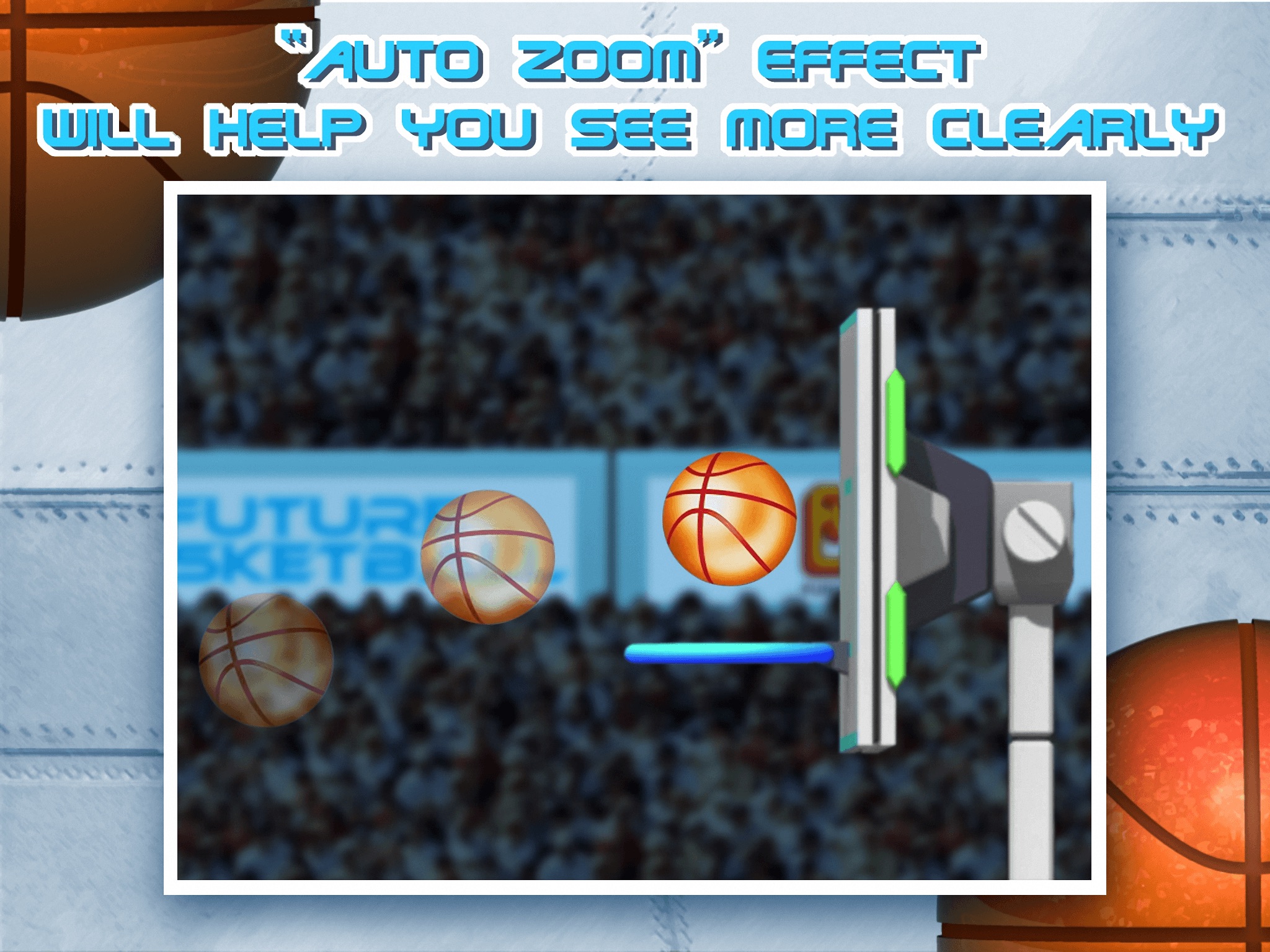 Future Basketball HD Free - Slam Dunk Jam Sports Showdown Fantasy screenshot 3