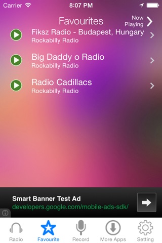 Rockabilly Music Radio Recorder screenshot 3