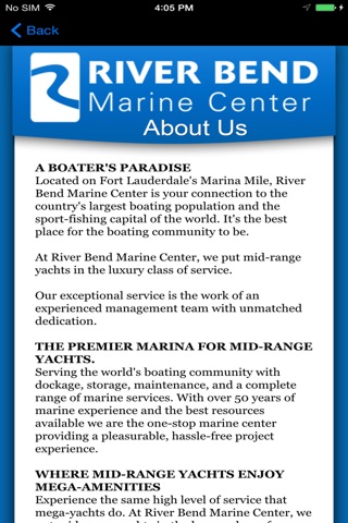 River Bend Marine Center screenshot 4