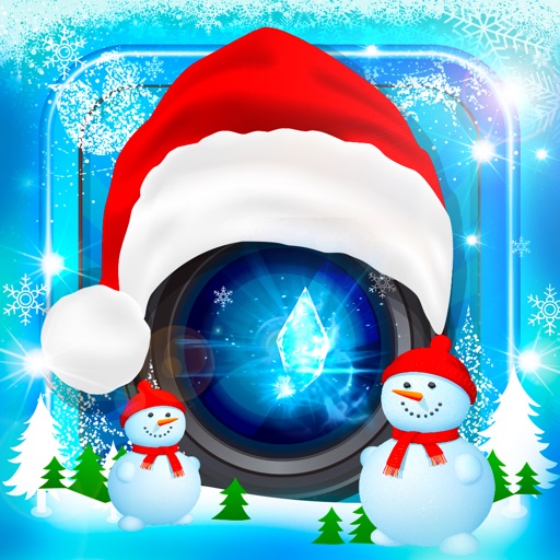 Santa Claus Holiday Christmasfy Photo Booth Editor Effect Camera