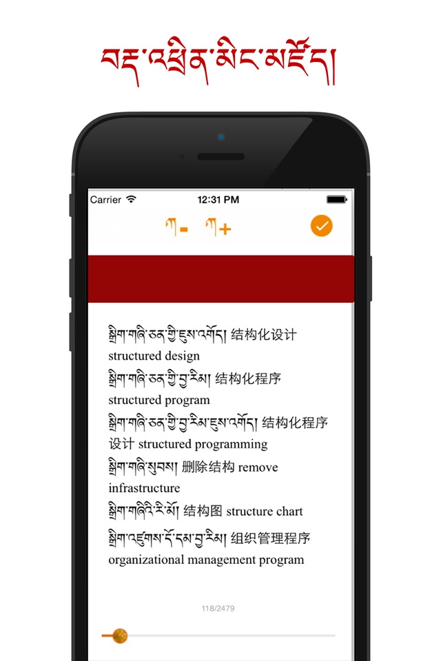 Tibetan IT Dictionary screenshot 2