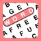 Word Search: look for the hidden words in a group of scrambled letters