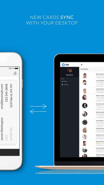 Zap - The Digital Business Card screenshot-4