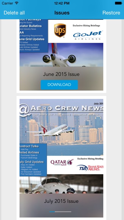 Aero Crew News